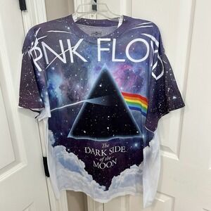 Pink Floyd Dark Side Of The Moon Shirt Classic  Rock Size L NWOT Rare LP Cover